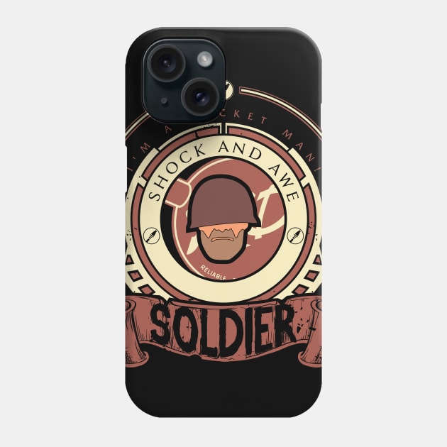 Soldier - Red Team Phone Case by FlashRepublic