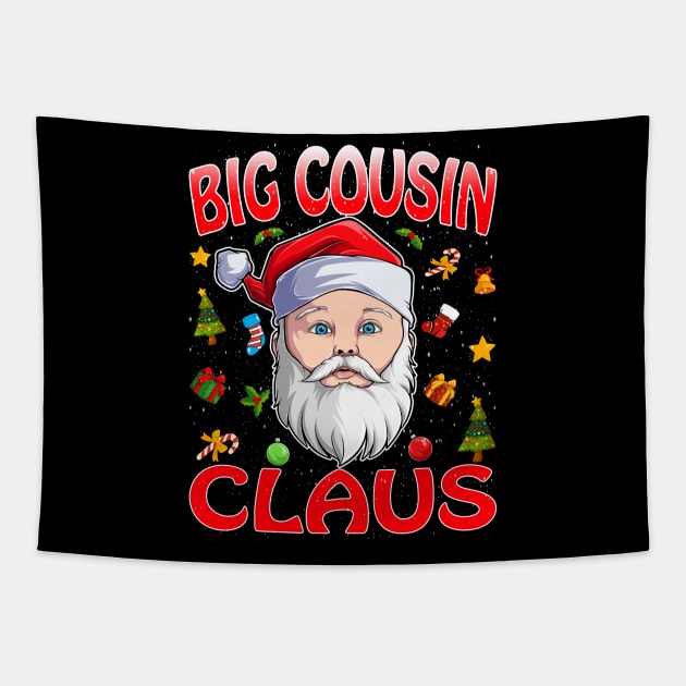 Big Cousin Santa Claus Christmas Matching Costume Tapestry by intelus