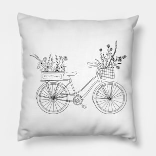 Wildflowers Bicycle Pillow