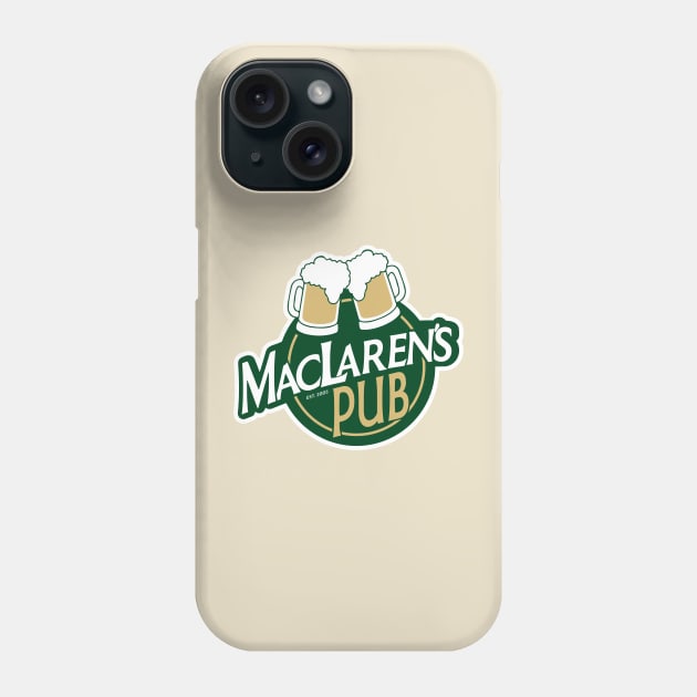 MacLaren's Pub Phone Case by BoxDugArt