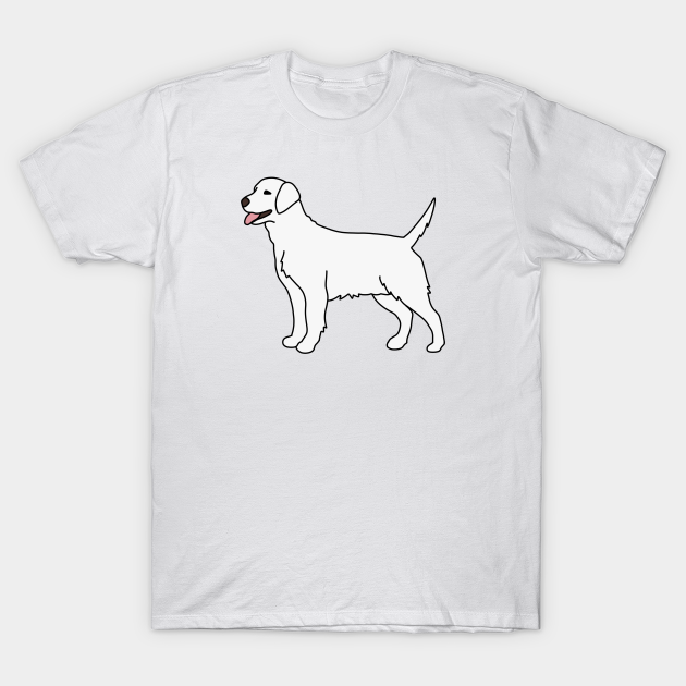 Discover White Labrador - White Dog - T-Shirt