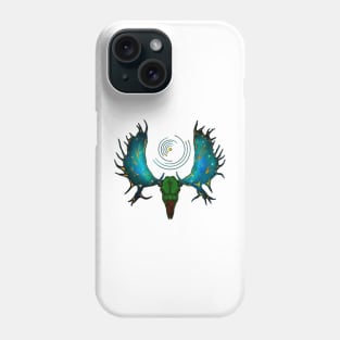 Moose Skull Solar System Phone Case