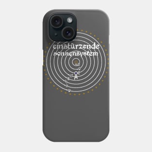 Einstürzende Sonnensystem v2 Phone Case