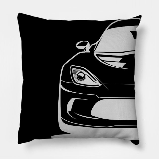 Viper SRT Pillow by BlueRoller