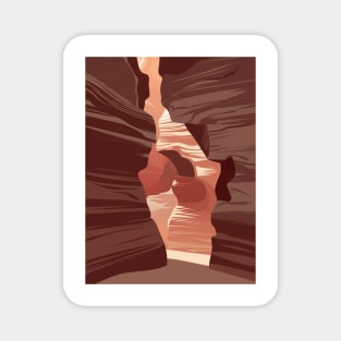 Antelope Canyon Passage Design Magnet