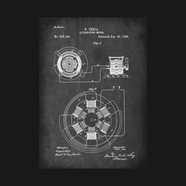 Nikola Tesla patent by MiljanaVuckovic
