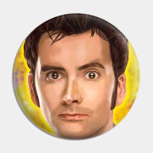 TEN the tenth regeneration energy david Tennant fan art tribute hoodie mug badge Pin