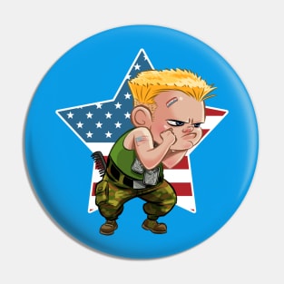 Lil' Street Fightin' Soldier Pin