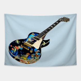 Aquarium guitar Tapestry