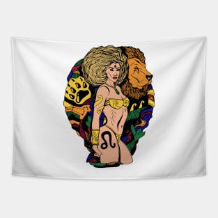 Leo Beauty - Mulatto Edition Tapestry