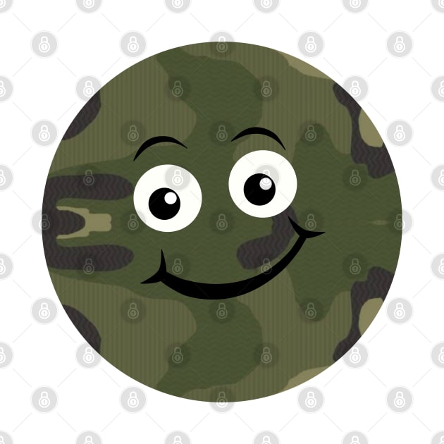 Emoji Green camouflage by Aurealis