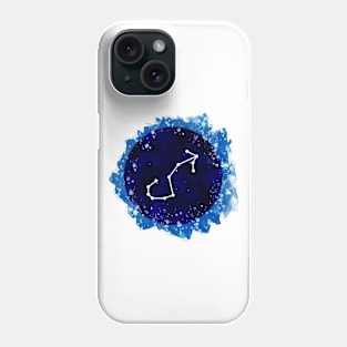 Watercolor Scorpio Star Sign Phone Case