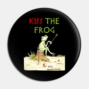 Kiss The Frog Pin