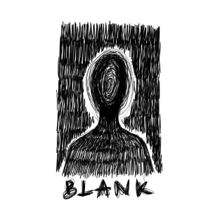 The blank head portrait T-Shirt