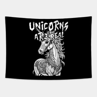 Unicorns Are Real Tapestry