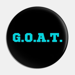 G.O.A.T. (Greatest of All Time) Pin