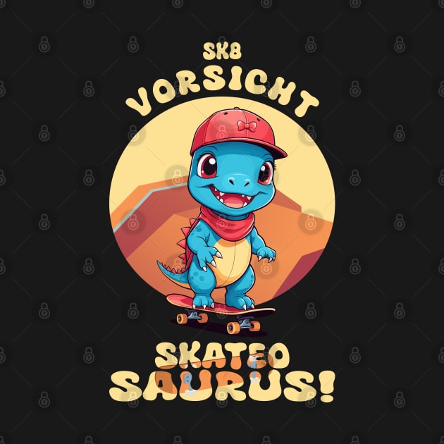 Vorsicht Skateosaurus by BC- One- Shop