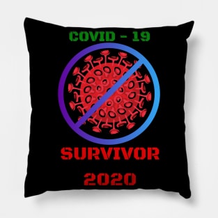 COVID 19 Survivor Pillow