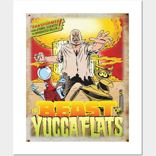 Mystery Science Rusty Barn Sign 3000 - Beast of Yucca Flats
