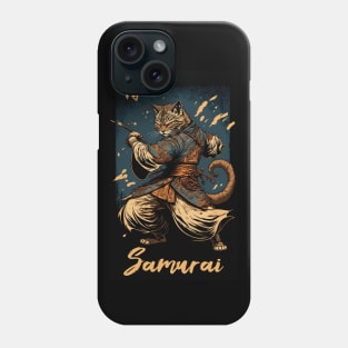 Samurai Cat - The Discipline and Skill of a Warrior-Poet Phone Case