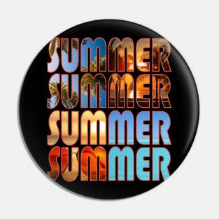 The Feelings Of Summer Pin