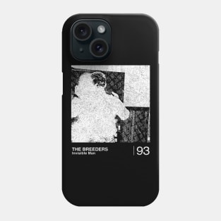 The Breeders / Minimalst Graphic Artwork Design Phone Case