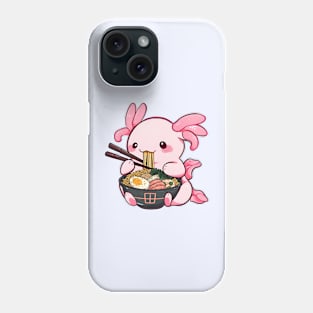 Ramen Axolotl Phone Case