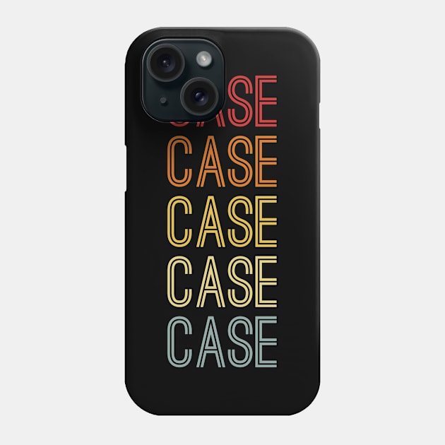 Case Name Vintage Retro Gift Named Case Phone Case by CoolDesignsDz