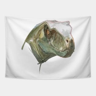 Raptor Head Tapestry