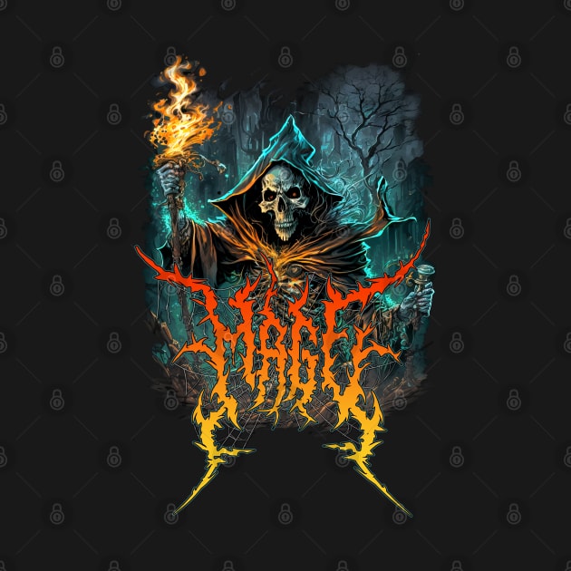 Mage Death Metal design by Tmontijo