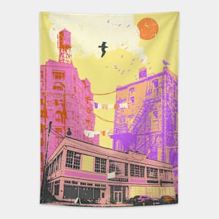 CITY TOWN Tapestry