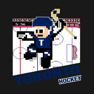 Toronto Hockey 8 bit cartridge design T-Shirt