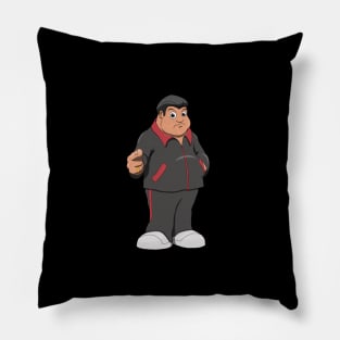 Big Lou from the Cryptonaut Podcast Pillow