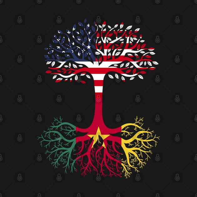 American Grown Cameron Roots Cameron Flag by BramCrye