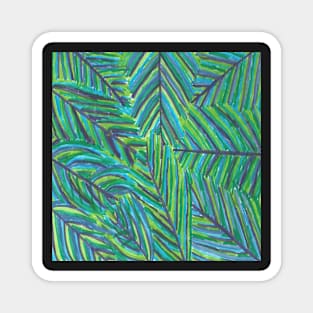 Lush Tropical Nights Magnet