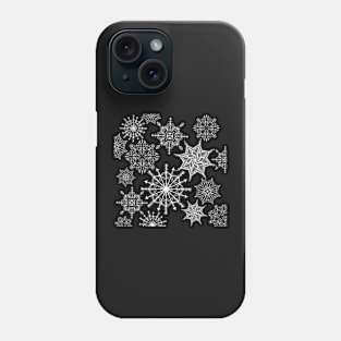 snowflakes Phone Case