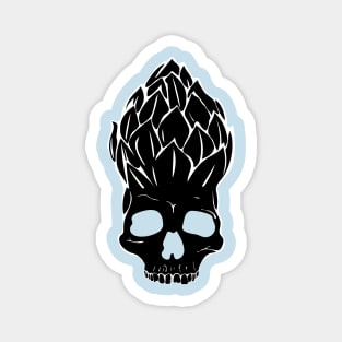 HopHead Skull Magnet