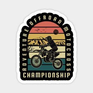 adventure off road motocross Magnet