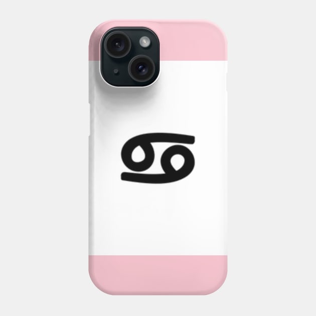 Cancer Symbol Art Phone Case by Zodiac_fun_17