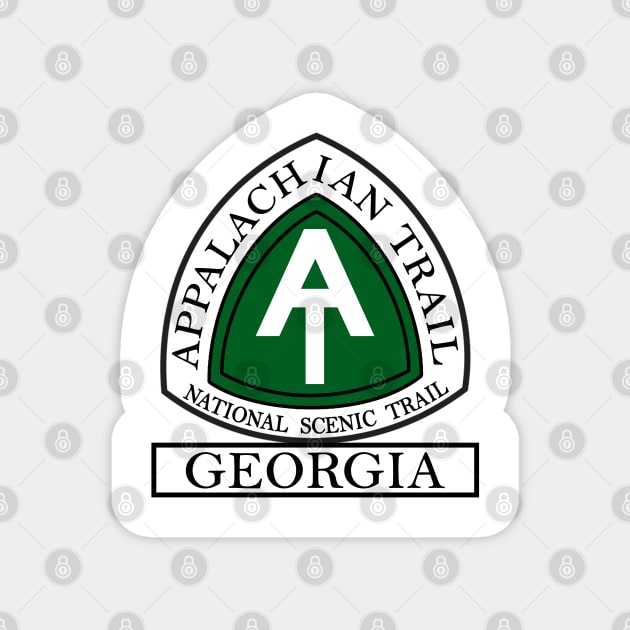 Appalachian Trail National Scenic Trail New Georgia GA Magnet by DD2019