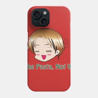 Make Pasta, Not War Phone Case