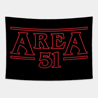 always strange at area 51 Tapestry