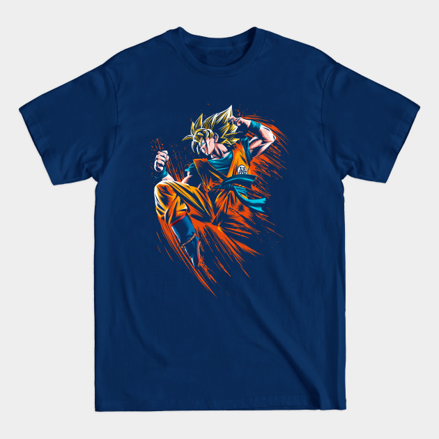 Splatter Attack - Goku - T-Shirt