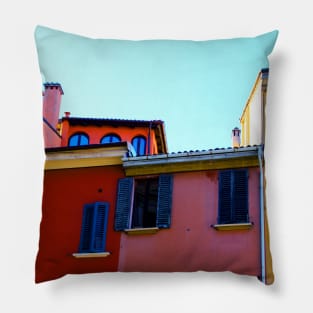 Buildings in Bologna Pillow