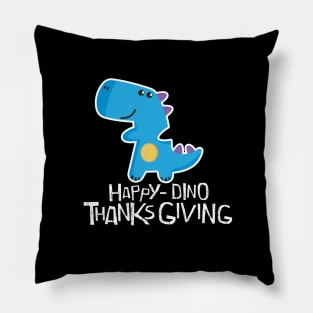 Happy-Dino Thanksgiving Pillow