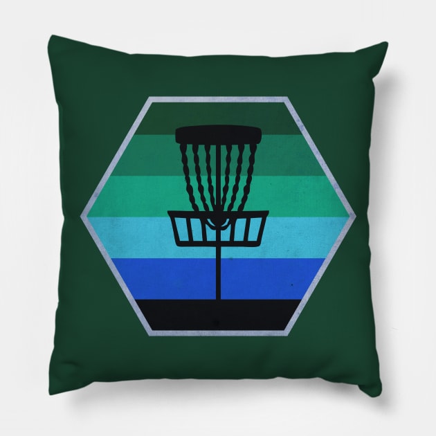 Disc Golf Afternoon Pillow by CTShirts