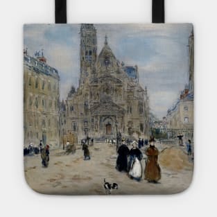 Saint-Etienne-du-Mont, Paris by Jean-Francois Raffaelli Tote