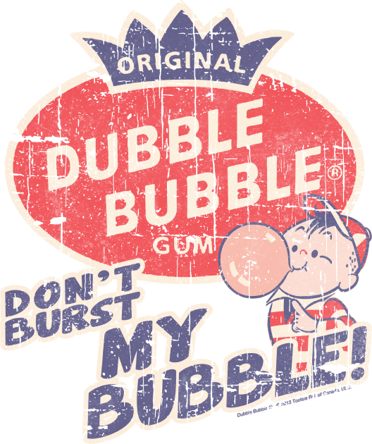 Vintage 80s Bubble Gum Kids T-Shirt by Mesrabersama