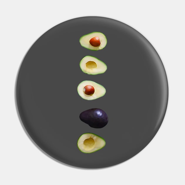 Avocado Design Pin by Aziz