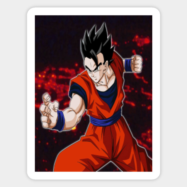 The Ultimate Warrior - Gohan Super Saiyan - Sticker | TeePublic The Ultimate Warrior - Gohan Super Saiyan - Sticker | TeePublic